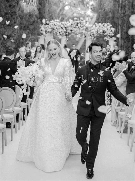 sophie turner bridal gown